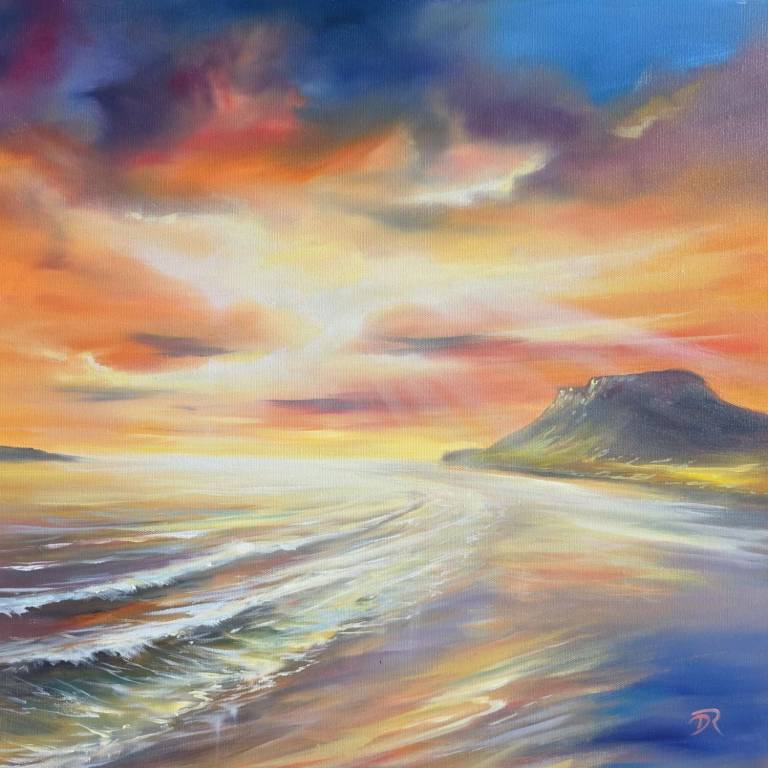 Sunset Over Coral Beach, Skye