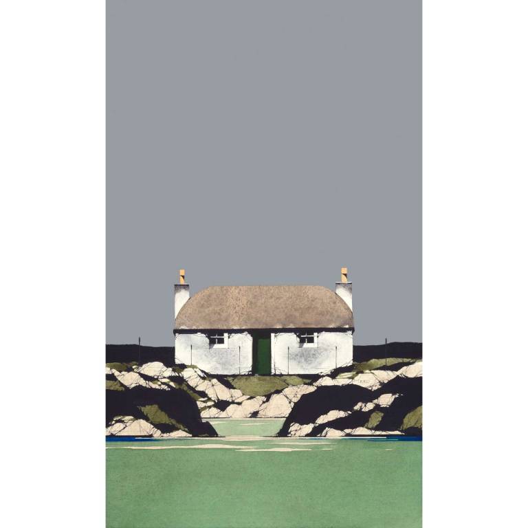 Coastal Water (15x9 inches, Framed 23x17 inches)