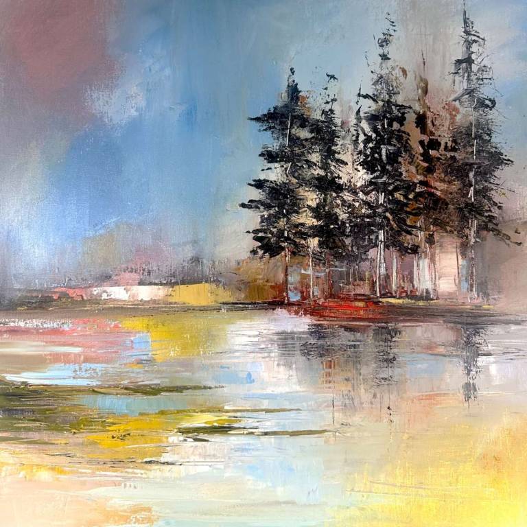 Reflecting by the Loch