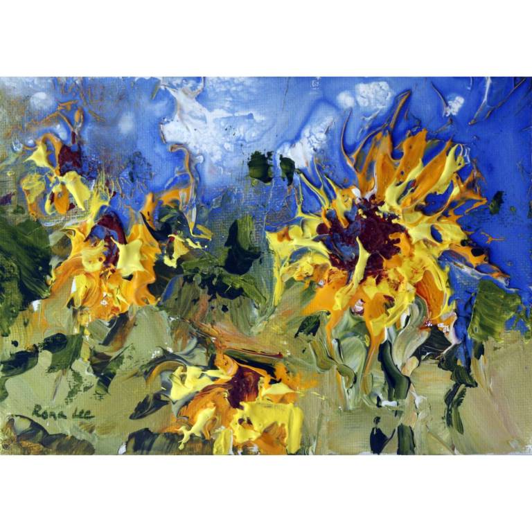 Sunflowers, August