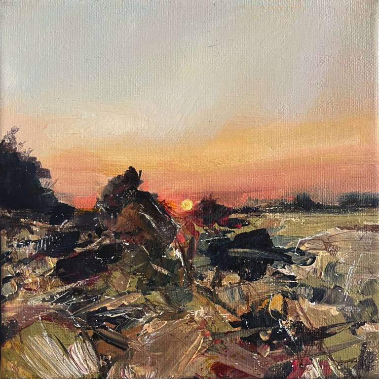 Hedgerow Sunset