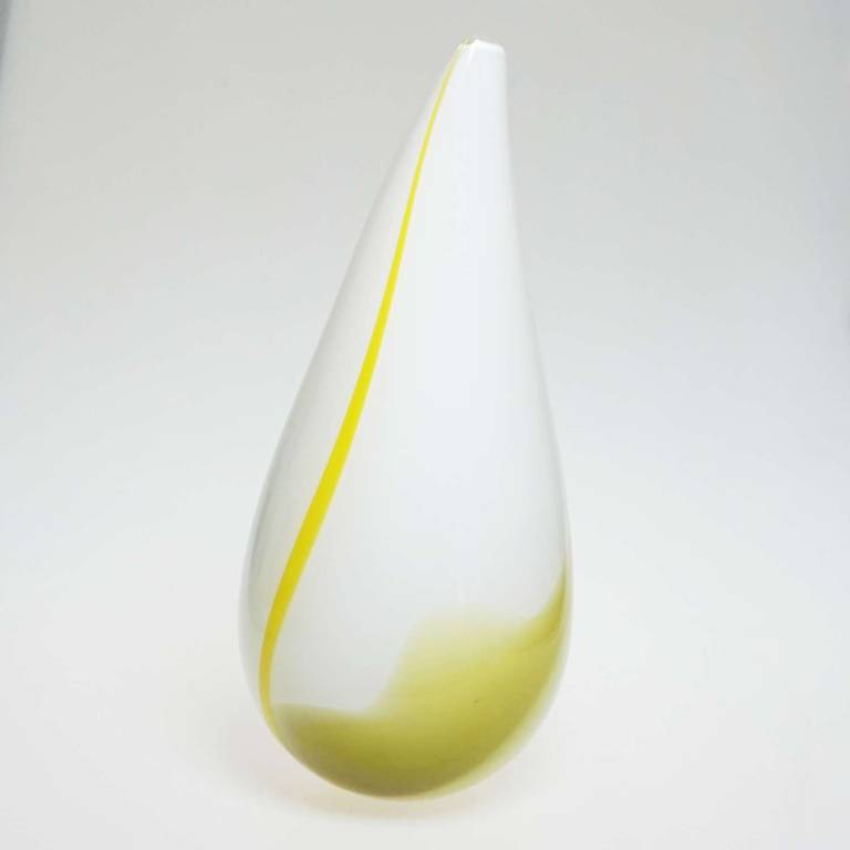 Large Flame, White